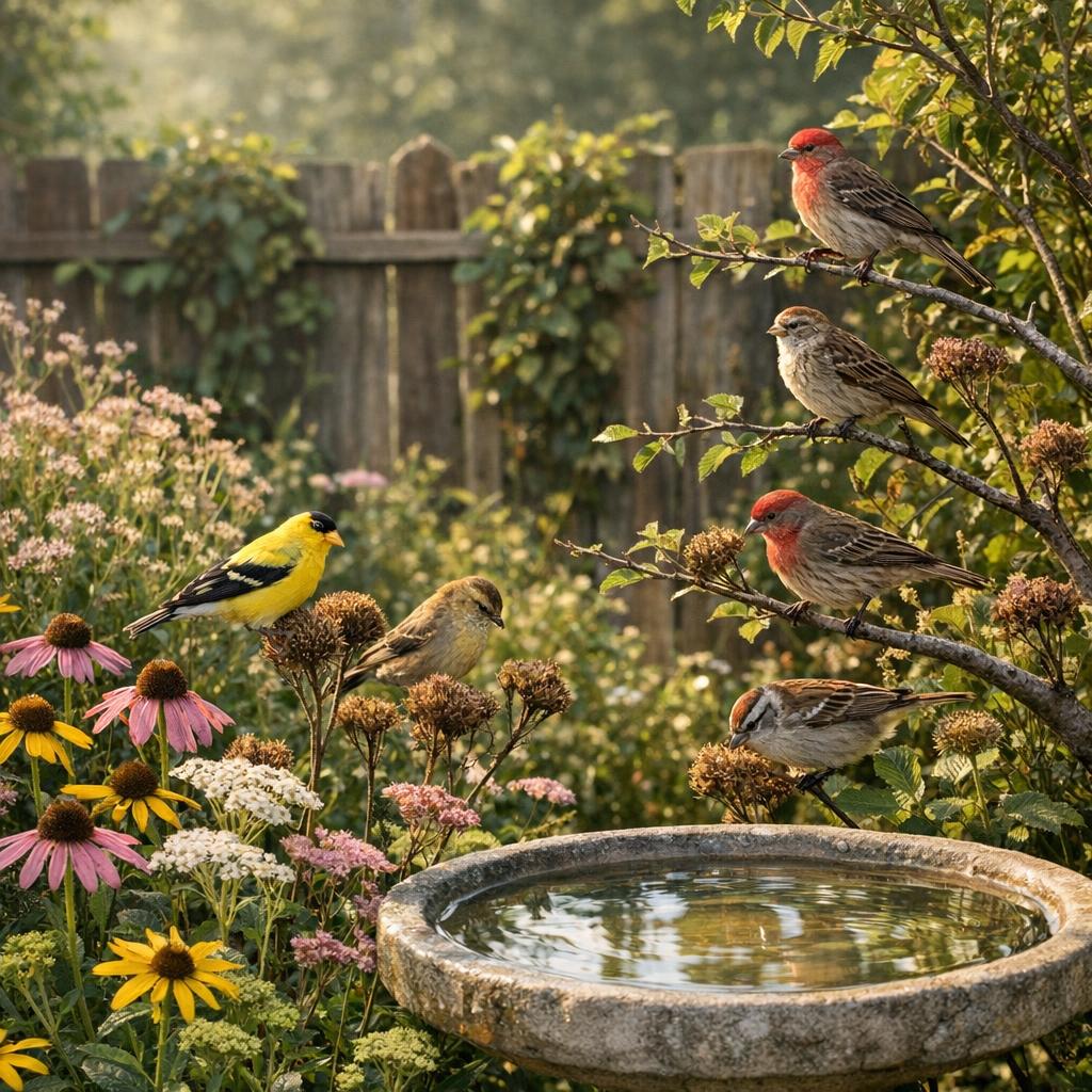 Du betrachtest gerade Vogelschutz im Garten umsetzen: So hilfst du gefiederten Besuchern